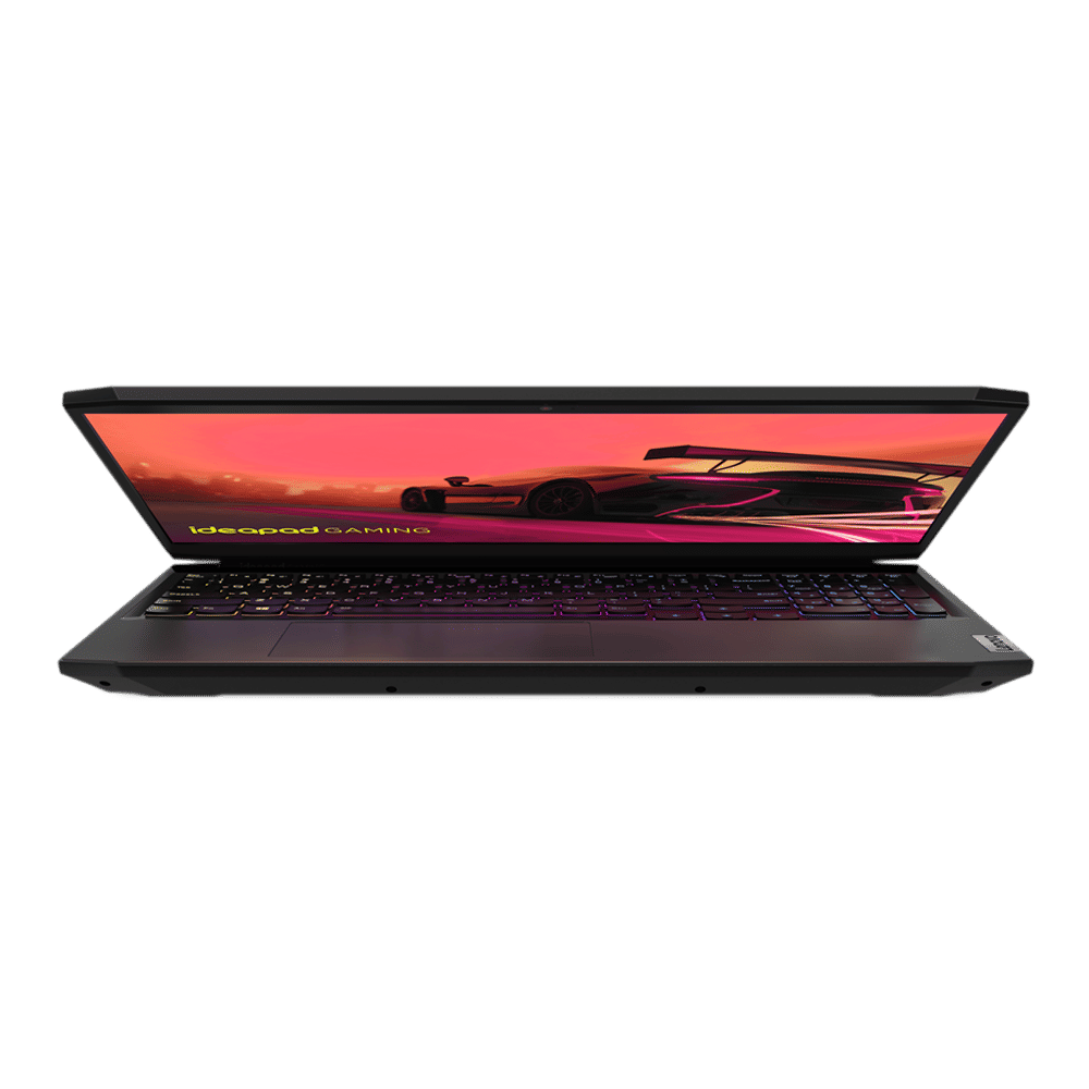 Lenovo IdeaPad Gaming 3 15ACH6 AMD Ryzen 7 (15.6 inch, 8GB, 512GB, Windows 11, MS Office 2021, NVIDIA GeForce RTX 3050, Full HD IPS Display, Shadow Black, 82K2022XIN)
