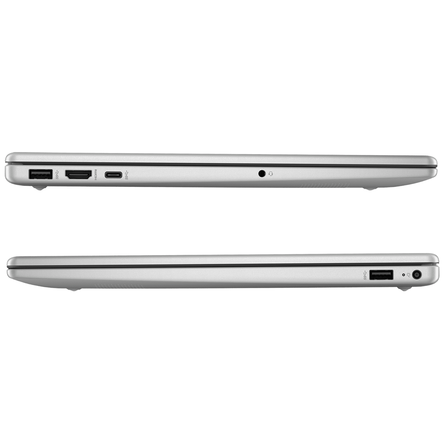 HP 15-FC0030AU AMD Ryen 5 Thin and Light Laptop (16GB, 512GB SSD, Windows 11 Home, 15.6 inch FHD IPS Display, MS Office 2021, Natural Silver, 1.75 KG)