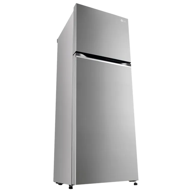 LG GL-S262SPZX.DPZZEB  246 Litres 3 Star Frost Free Double Door Convertible Refrigerator with Smart Diagnosis ( Shiny Steel)