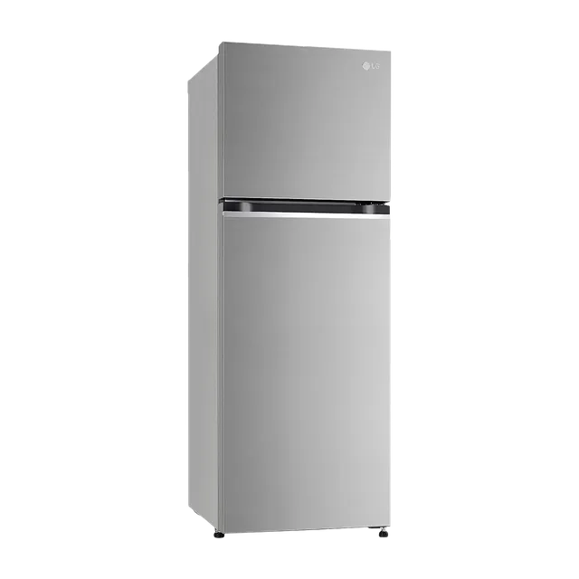 LG GL-S262SPZX.DPZZEB  246 Litres 3 Star Frost Free Double Door Convertible Refrigerator with Smart Diagnosis ( Shiny Steel)