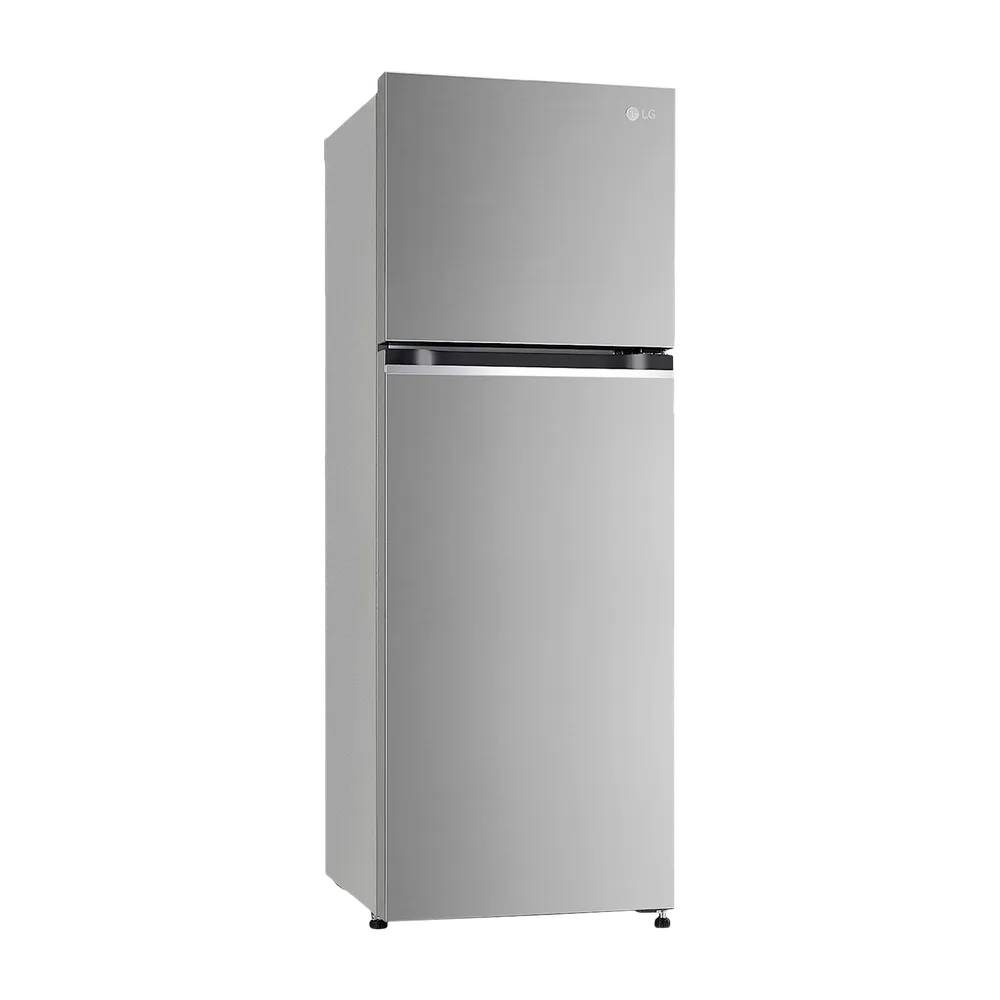 LG GL-N262SPZX 246L 3 Star Frost Free Double Door Refrigerator (Smart Inverter Compressor, Convertible Freezer, Multi Air Flow, Shiny Steel)