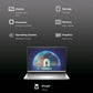 DELL Inspiron 5430 Intel Core i5 13th Gen (14 inch, 8GB, 1TB, Windows 11, MS Office 2021, Intel Iris Xe, FHD Plus Display, Platinum Silver, IN5430NH6KJM01ORS1)
