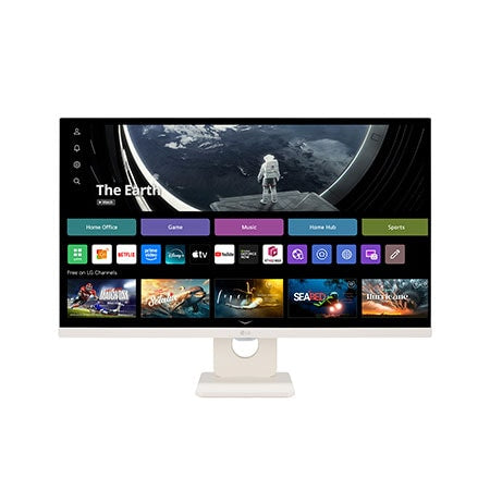 LG 68.58 cm (27) Full HD IPS Smart Monitor with webOS — 27U511SA-W — product view