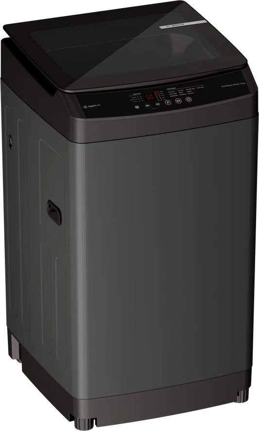 Bosch Series 2 washing machine, top loader 700 rpm — WOE80AG0IN — product view