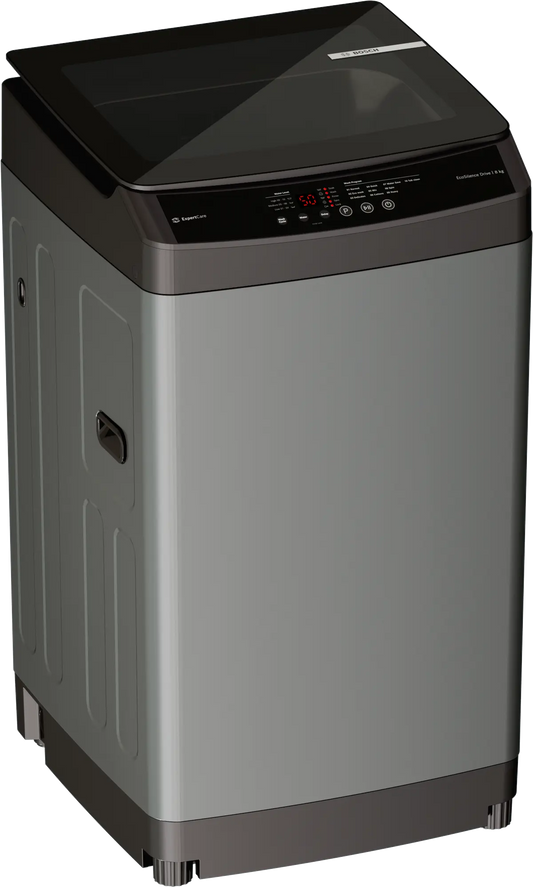 Bosch Series 2 washing machine, top loader 700 rpm — WOE80AH0IN — product view