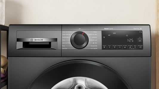 Bosch Series 6 washing machine, front loader 12 kg , Cast iron grey — WGA2740RIN — alternate view