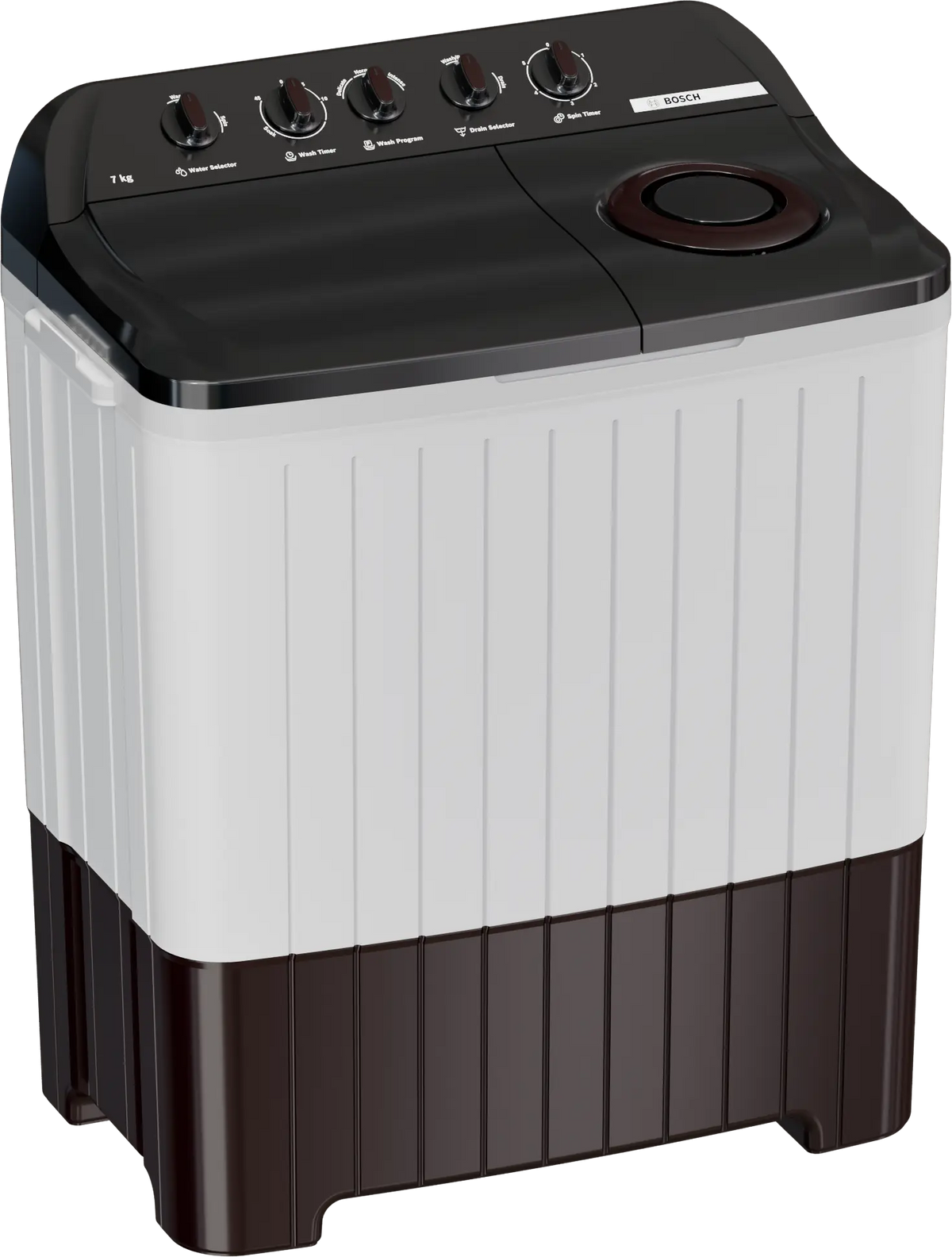 Bosch Series 2 Semi-automatic Toploader 7 kg 1300 rpm — WJP70AU0IN — product view