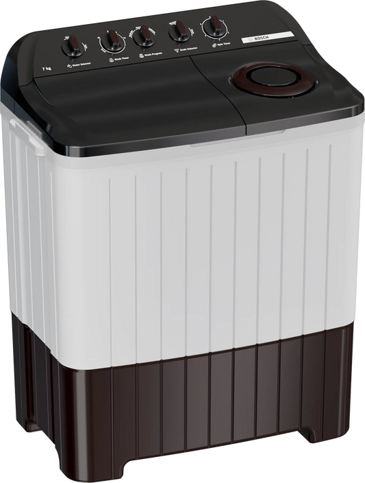 Bosch Series 2 Semi-automatic Toploader 7 kg 1300 rpm — WJP70AU0IN — product view