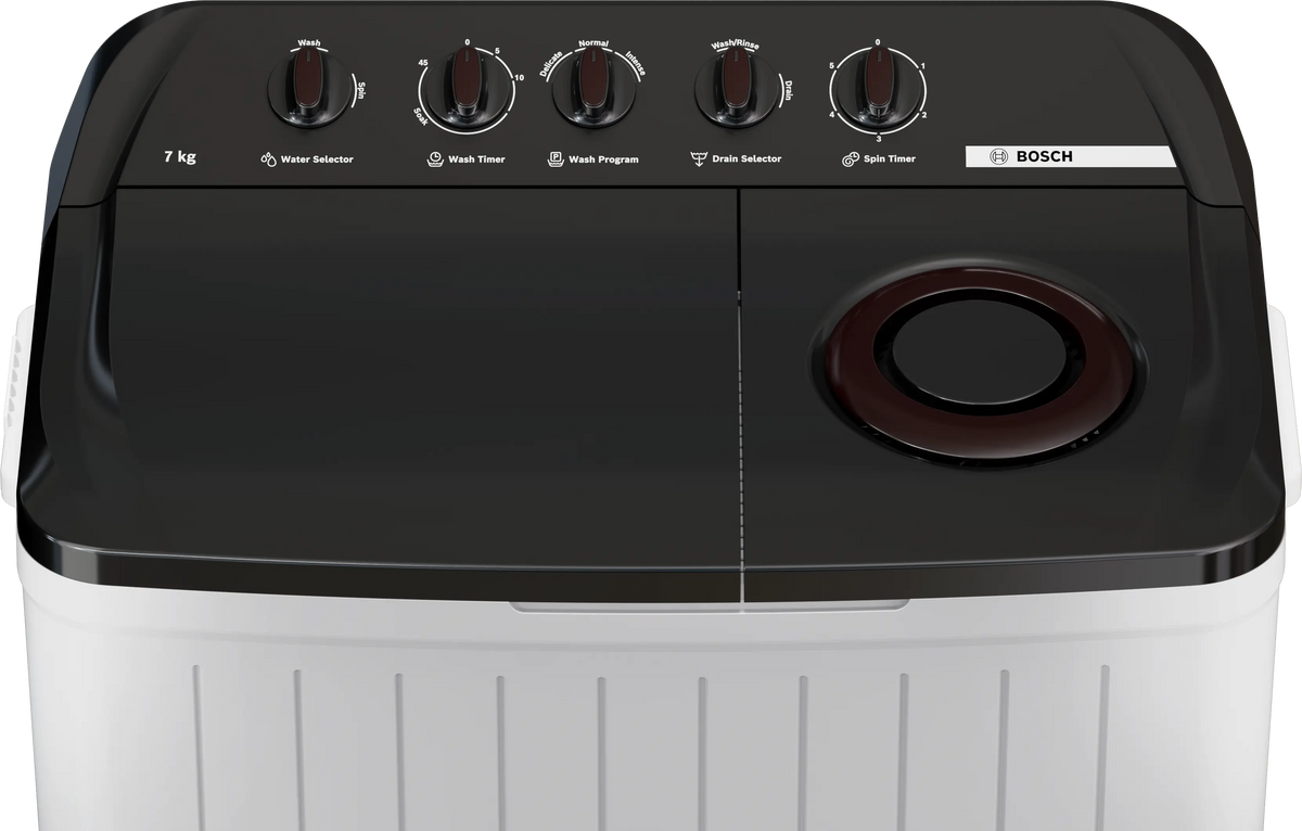 Bosch Series 2 Semi-automatic Toploader 7 kg 1300 rpm — WJP70AU0IN — alternate view