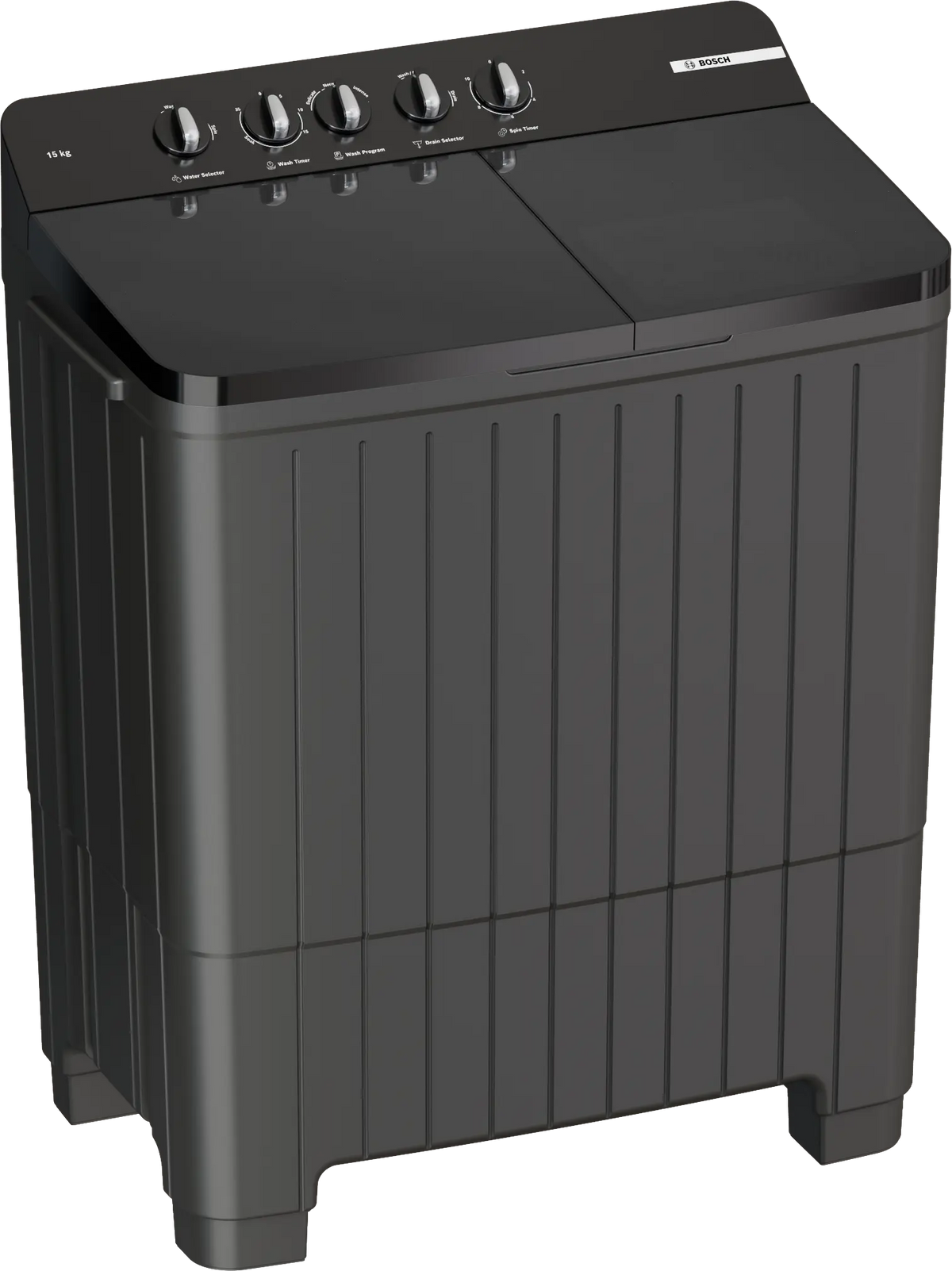 Bosch Series 4 Semi-automatic Toploader 15 kg 1300 rpm — WJG15CD0IN — product view