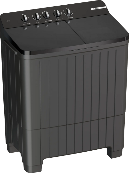 Bosch Series 4 Semi-automatic Toploader 15 kg 1300 rpm — WJG15CD0IN — product view