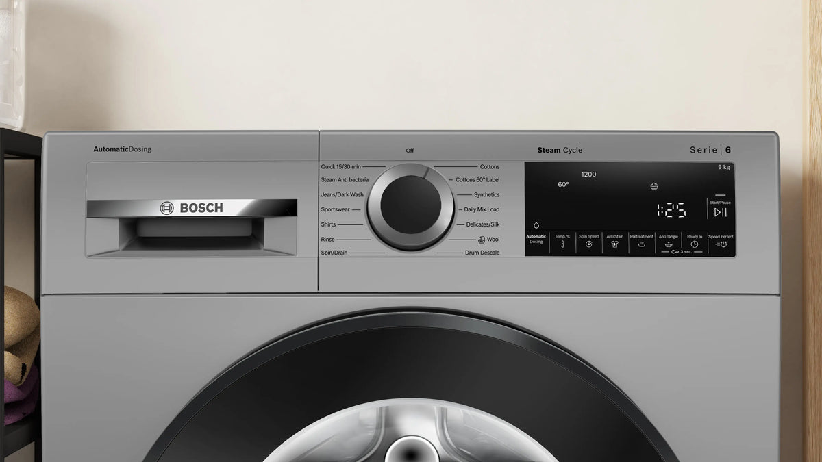 Bosch Series 6 washing machine, front loader 9 kg 1200 rpm — WGA242ISIN — alternate view