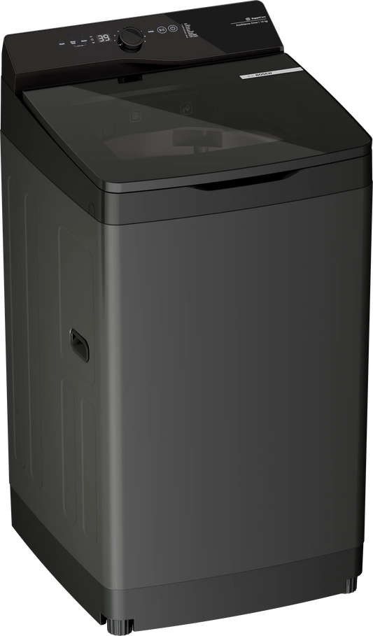 Bosch Series 2 washing machine, top loader 700 rpm — WOE10BG0IN — product view
