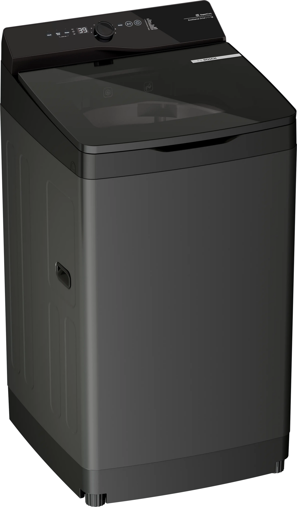 Bosch Series 2 washing machine, top loader 700 rpm — WOE11BG0IN — product view