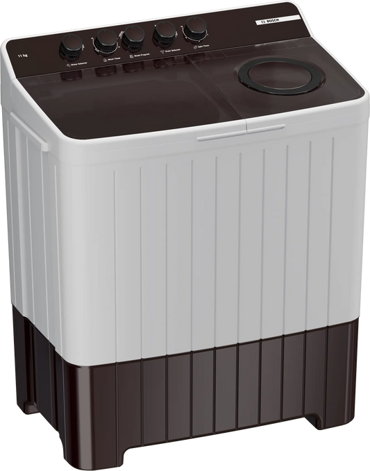 Bosch Series 2 Semi-automatic Toploader 11 kg 1300 rpm — WJP11CU0IN — product view