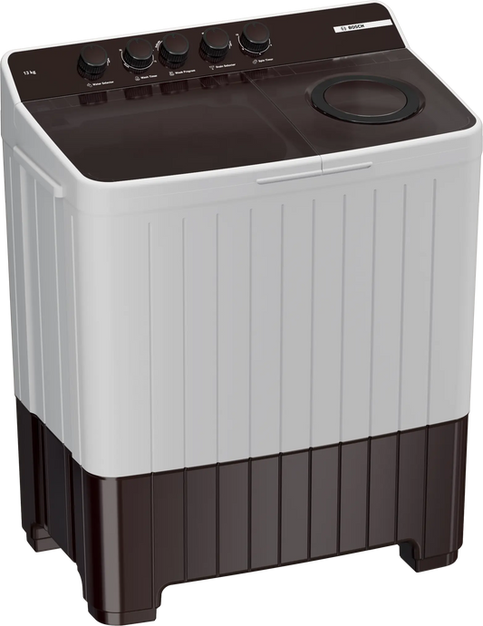 Bosch Series 2 Semi-automatic Toploader 13 kg 1300 rpm — WJP13CU0IN — product view