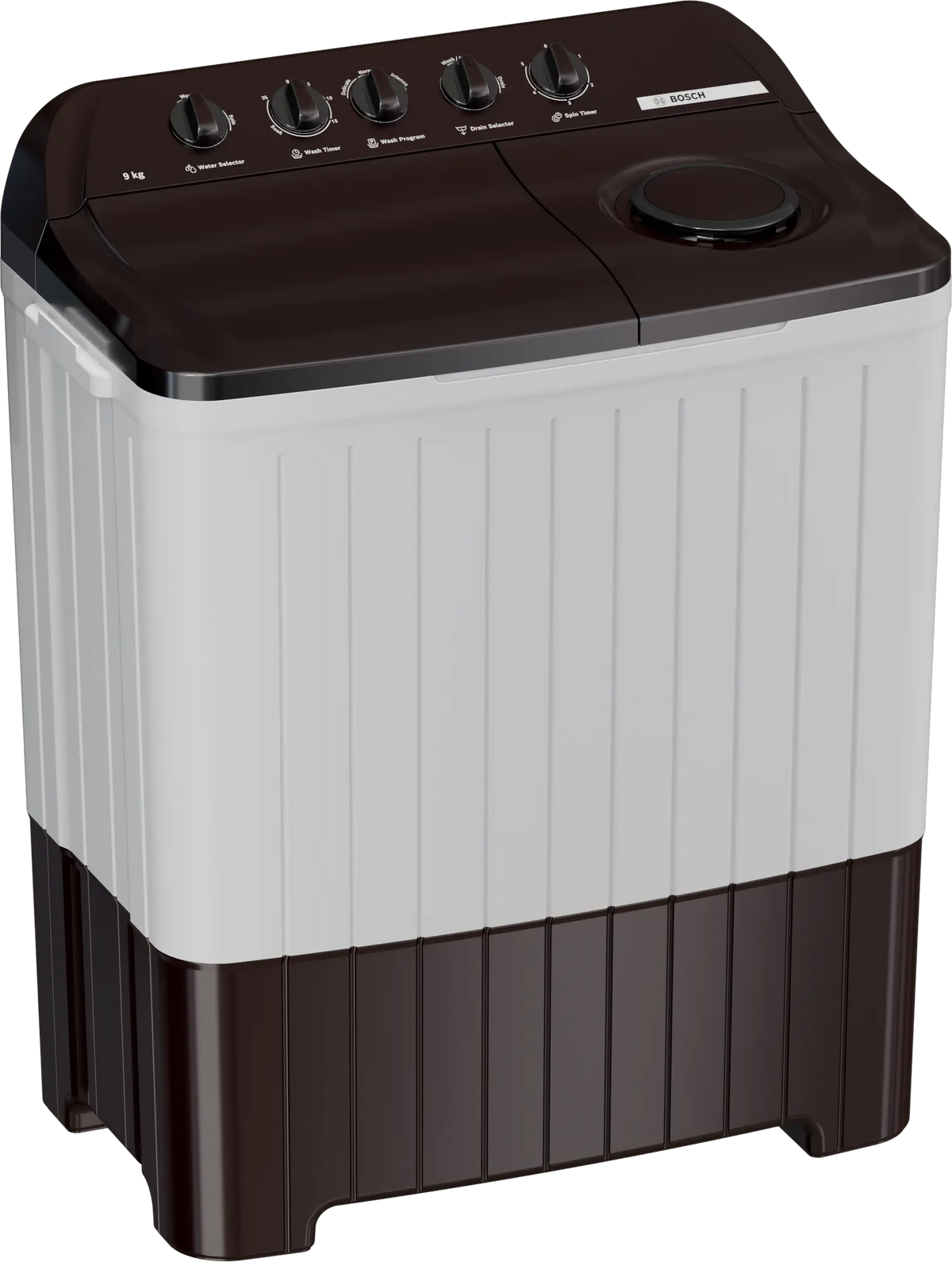 Bosch Series 2 Semi-automatic Toploader 9 kg 1300 rpm — WJP90BU0IN — product view