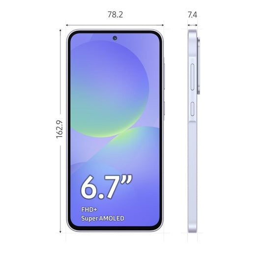Samsung Galaxy A36 5G 256 GB, 8 GB RAM, Awesome Lavender, Mobile Phone