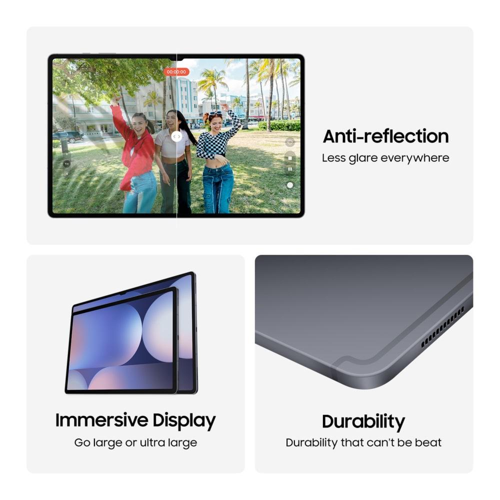 Samsung Tab S10U 37.08 cm (14.6 inch) WiFi + 5G Tablet with S-Pen, 12 GB RAM, 512 GB, Gray, X926BE