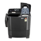 LG P8015SKAZ 8 Kg Semi-Automatic Top Load Washing Machine | 5 Star, Roller Jet Pulsator, Wind Jet Dry, Soak Function – Middle Black