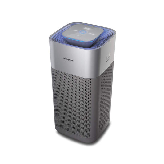 Honeywell Air Touch X3 Air Purifier (Silver) | H12 HEPA Filter, 600 CADR, PM2.5 Indicator, Wi-Fi App Control, 3D Airflow for Large Rooms