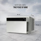 Lloyd GLW18V5FWTBR 1.5 Ton 5 Star Inverter Window AC (Copper, Convertible 6-in-1 cooling, 4 Way Air Swing, Clean Air Filter, White)