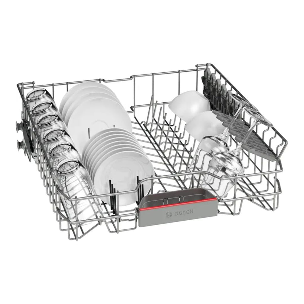 Bosch SMS6IKI01I Series 6 14 Place Setting Dishwasher (Wi-Fi Enabled, EcoSilence Drive, HygienePlus, ExtraDry, Brushed Steel, Freestanding)