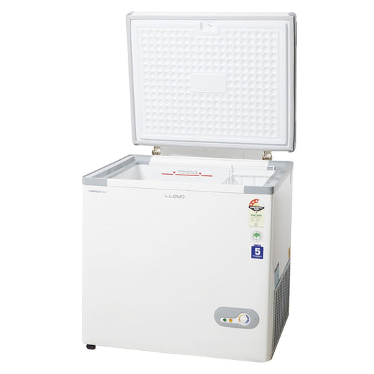 Havells Lloyd GLHT223CSV 200 Litre 3 Star Hard Top Single Door Convertible Deep Freezer, ( White) ( 200 Litre 3 Star)