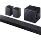 Samsung HW-Q990F/XL 756W 11.1.4ch Soundbar with Wireless Dolby Atmos, Alexa, Q-Symphony, SpaceFit Sound Pro – Titan Black