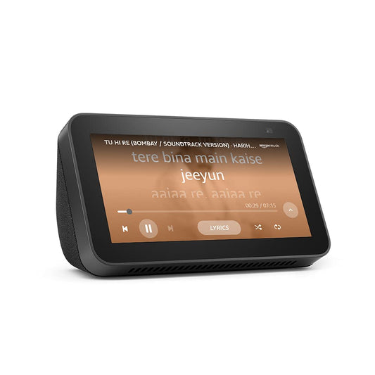 All new Echo Show 5 (2nd Gen) - Smart speaker with 5.5" screen, crisp sound and Alexa (Black)