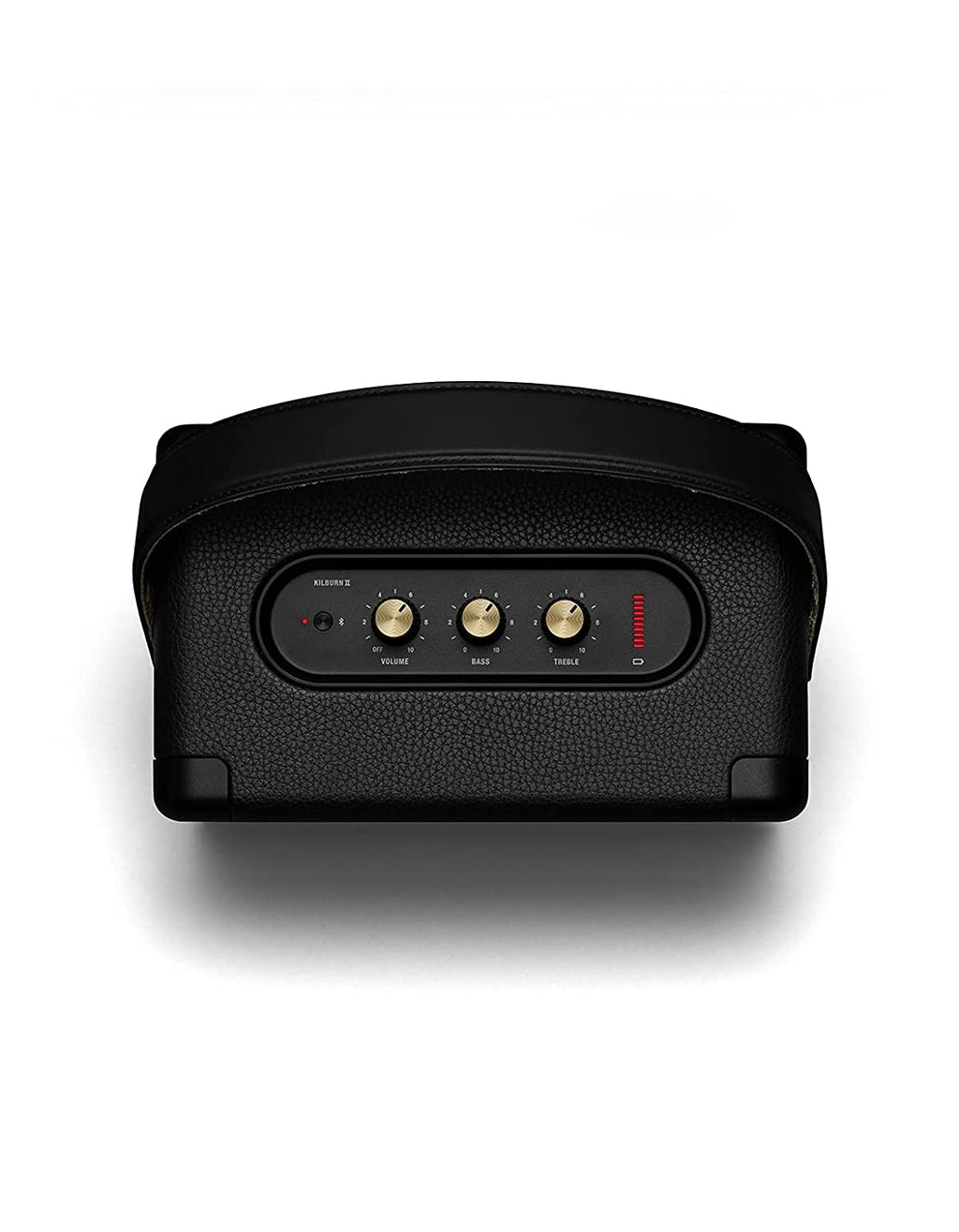 Marshall Kilburn II Portable Bluetooth Speaker (Black & Brass) | 20+ Hours Playtime | Multi-Directional Sound | IPX2 Water Resistant | Bluetooth 5.0 aptX | Premium Rugged Design