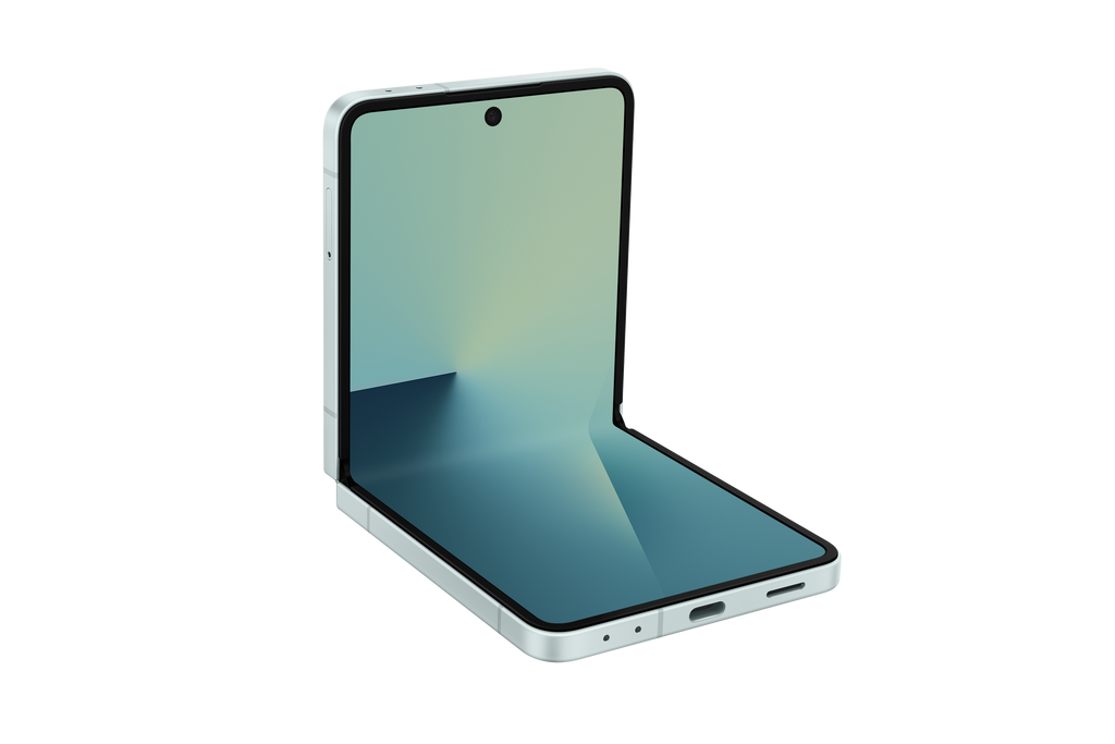 Samsung Galaxy Z Flip7 5G Smartphone with Galaxy AI (Mint, 12GB RAM, 256GB Storage), Ultra Sleek Design with 50MP High-Resolution Camera, Exynos 2500, Google Gemini
