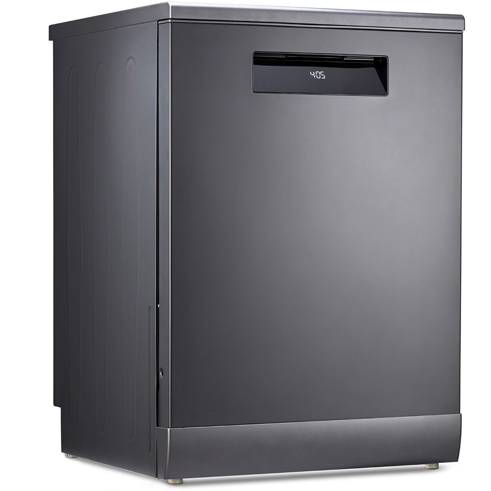 Voltas Beko DF15A 15 Place Setting Dishwasher (Anthracite) | CornerIntense™ | Wi-Fi Smart Control | ProSmart™ Inverter Motor | Made in Turkey
