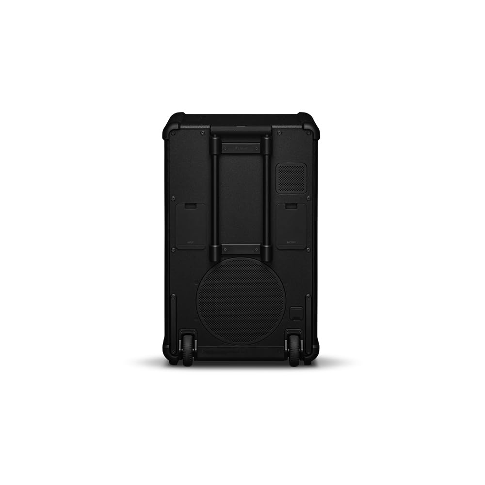 Marshall Bromley 750 Portable Wireless Party Speaker - Loud Stereo Sound with Bass and Treble Controls | Bluetooth, 3.5 mm Aux, RCA, Microphone, Instrument Inputs | LED Lights - Black and Brass