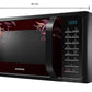 Samsung MC28H5025VR/TL 28 L Convection Microwave Oven with SlimFry ( Black Delight Red Pattern)