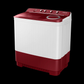 Samsung WT11A4600RR 11.5 Kg 5 Star Semi Automatic Top Load Washing Machine | Hexa Storm Pulsator | Magic Mixer | Air Turbo Drying | Rust-Proof Body | Red | Made in India