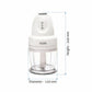Glen SA4043 Electric Chopper | 250W Mini Food Processor | 400ml Bowl | Stainless Steel Blades &amp; Whisker Disc | Suraj Electronics Delhi NCR