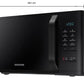 Samsung MS23A3513AK/TL 23L Solo Microwave Oven (Black, Ceramic Enamel, Quick Defrost, AutoCook, ECO Mode, Child Lock)
