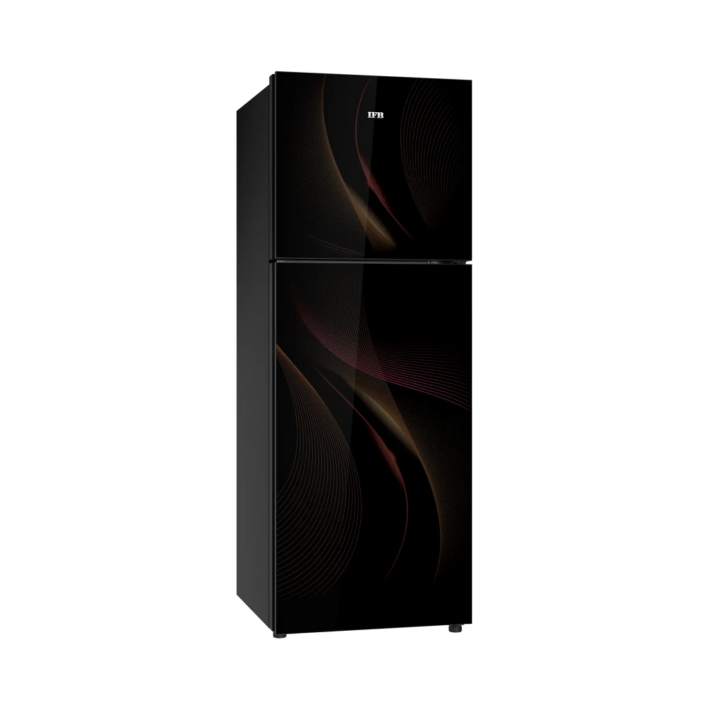 IFB 285 L 2 Star Frost-Free Inverter Double Door Refrigerator (IFBFF-3362IRGT, Glass Finish, Tru Convertible, Surround Cooling, Ripple Gold)