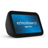 Amazon Echo Show 5 3rd Generation ( Latest Model ) | Smart display with Alexa, 2x bass speaker, clearer sound, camera for home monitoring, bluetooth | Charcoal
