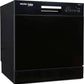 Voltas Beko DT8B 8 Place Table Top Dishwasher (Black, 6 Wash Programs, Low Noise, Compact Design)