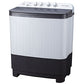 Voltas Beko WTT85DGRG 8.5 Kg Semi Automatic Washing Machine (5 Star, Double Waterfall, 1300 RPM, Soft Close Lid, Grey) – Made in India