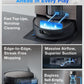 ECOVACS DEEBOT X11 OmniCyclone Robot Vacuum and Mop, PowerBoost Charging, OZMO Roller 2.0 Instant Self-Washing Mop, 19,500Pa Suction, Bagless OMNICYCLONE Station, AIVI 3D Smart Navigation