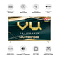 Vu 55 MASTERPIECE  With 3 years Brand Warranty (55 inches) Masterpiece Frame Series 4K QLED TV (Armani Gold)
