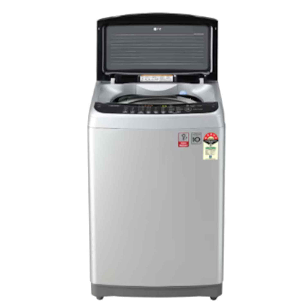 LG T70AJSF1Z 7 Kg 5 Star Inverter Fully Automatic Top Load Washing Machine with TurboDrum & Jet Spray+ (Middle Free Silver)