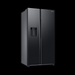 Samsung RS78CG8543B1 633L 5-in-1 Convertible Side-by-Side Refrigerator | Twin Cooling Plus | Wi-Fi | Digital Inverter | Non-Plumbing Dispenser | Black Caviar | 3 Star
