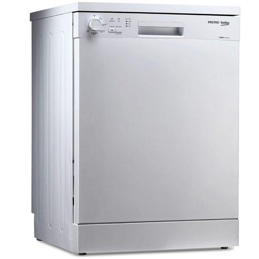 Voltas Beko DF14W 14 Places Setting Full Size Dishwasher (White)