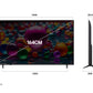 LG 65UA82506LA 65 inch 4K UHD AI Smart TV (2025 Model) with α7 AI Processor Gen8, Filmmaker Mode, Dolby Atmos, webOS 25, Voice ID, VRR & 5-Year Software Upgrade