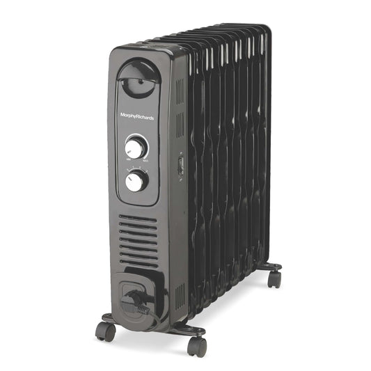 Morphy Richards 13F Heat Wave Oil-Filled Room Heater (2900W) | 13 Fin | PTC Ceramic Fan | Overheat Protection | Suraj Electronics Delhi NCR