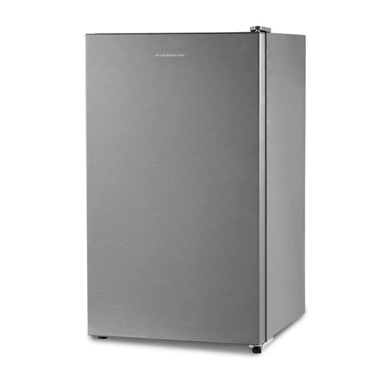 Kelvinator KRC-F100RBPSGS 95L 2 Star Direct Cool Single Door Refrigerator | Inox Grey | Compact Design | Energy Efficient